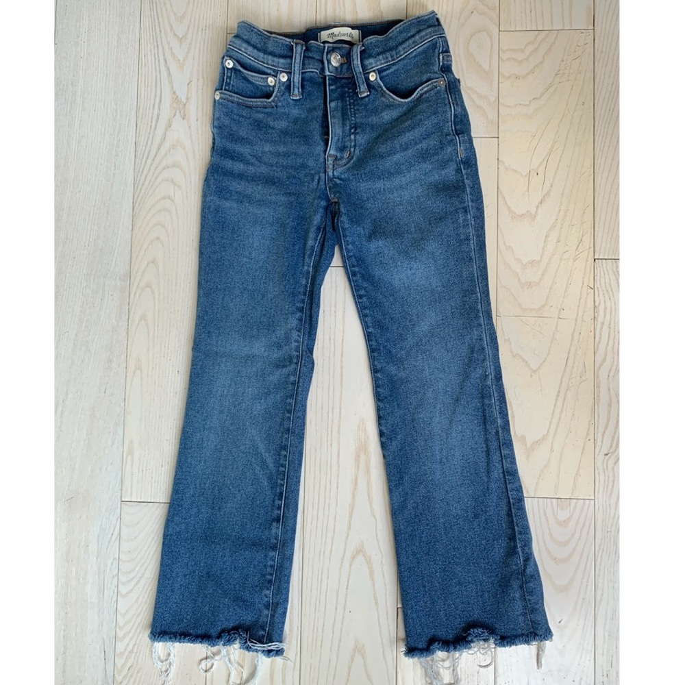 MADEWELL PETITE Cali Demi-Boot Cut Jean